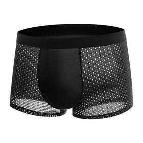 Mesh ice silk mesh underwear for men's square angle underwear - V.I.P Digital Presence