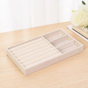 Plush jewelry storage box jewelry box rings earrings bracelets necklaces storage display shelf - V.I.P Digital Presence