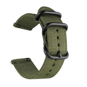 Nylon canvas wrist Strap for Xiaomi huami Amazfit Bip Stratos 2/2S PACE GTR 42/47MM Watch Band for Samsung Gear S3 S2 bracelet - V.I.P Digital Presence
