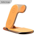 Foldable 3-in-1 wireless charger suitable for wireless charging of Huawei Android phones, Apple watches - V.I.P Digital Presence