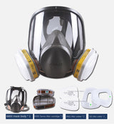 3M Mask 6800 Full Face Protective Mask Anti Paint Spray Odor Anti Industrial Dust Gas Mask - V.I.P Digital Presence
