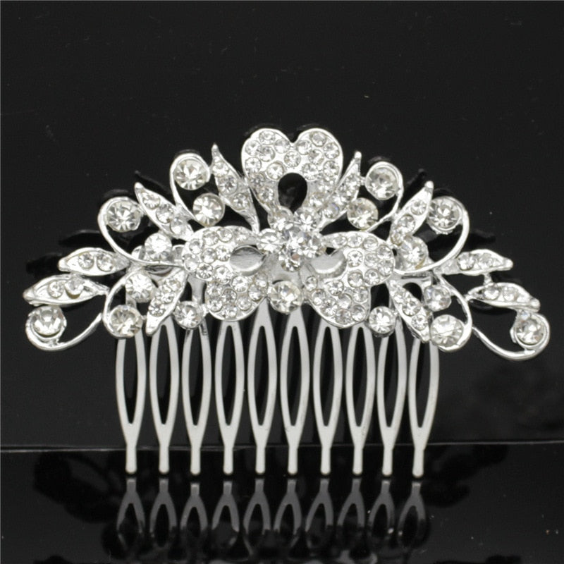 Wedding Dress Accessories Bridal Accessories Wedding Bridal Accessories Alloy Rhinestone Hair Combs Bridal Tiara - V.I.P Digital Presence