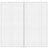 4.3x8.3 Midori Traveler's Notebook Refill 110mmx210mm Blank Dot Grid Paper Graph-paper Ruled 32 sheets - V.I.P Digital Presence