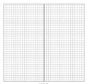 4.3x8.3 Midori Traveler's Notebook Refill 110mmx210mm Blank Dot Grid Paper Graph-paper Ruled 32 sheets - V.I.P Digital Presence