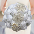 Artificial Wedding Bouquets Hand Made Flower Rhinestone Bridesmaid Crystal Bridal Wedding Bouquet - V.I.P Digital Presence