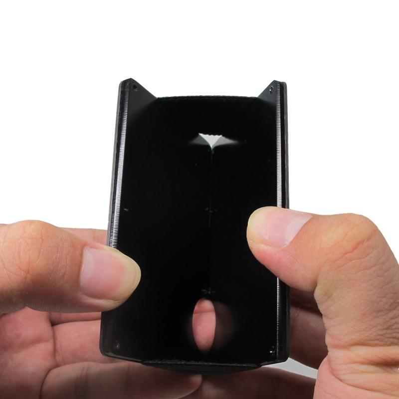 Carbon Fiber Wallet Metal Mini Slim Wallet Men's Credit Card ID Holder With RFID Anti-chief Card Wallet Porte Carte - V.I.P Digital Presence
