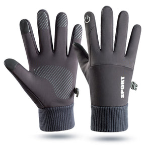 Outdoor gloves for men in winter warm and plush touch screen anti slip windproof and waterproof for women in winter - V.I.P Digital Presence