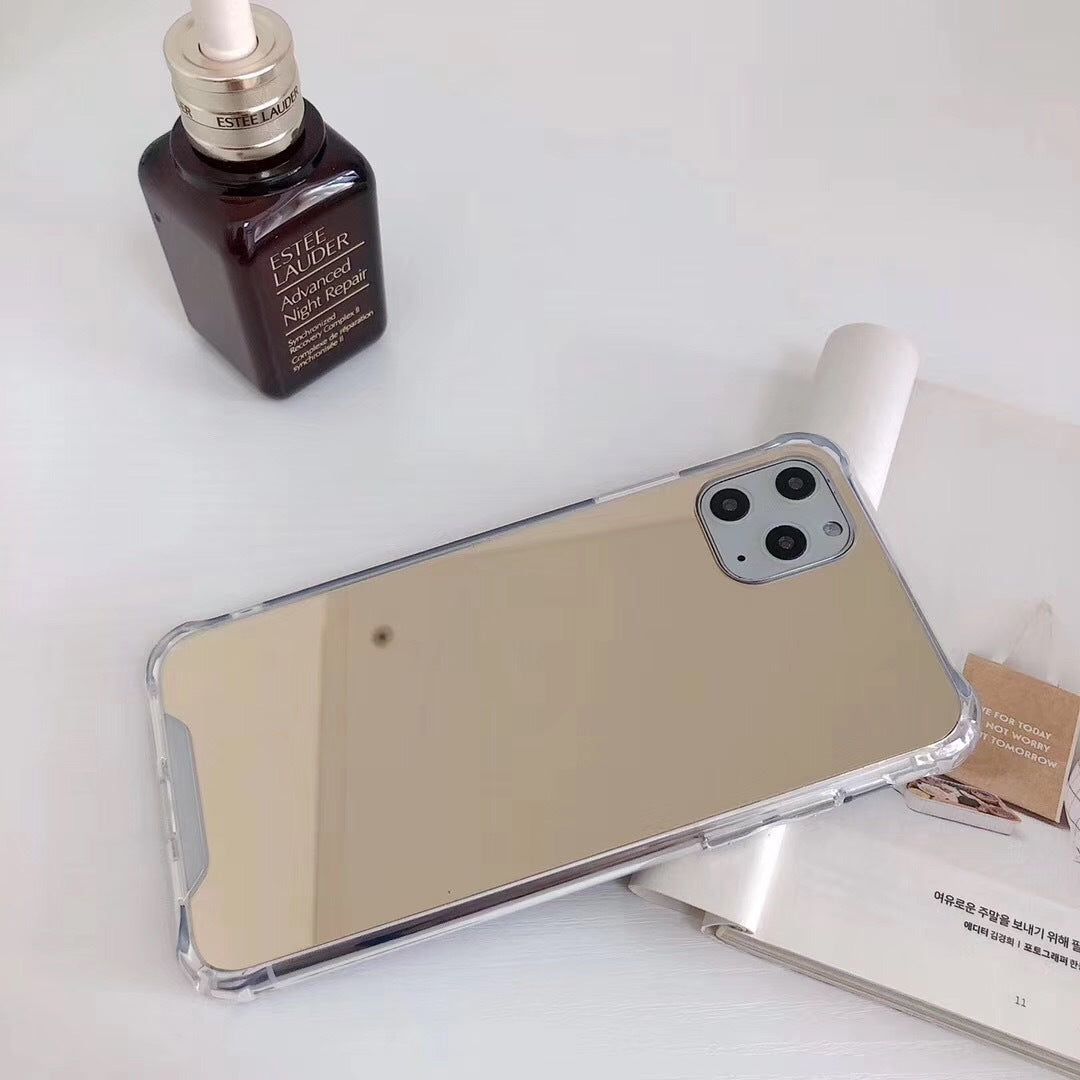 Gasbag Drop Proof Mirror Case for iphone XR XS MAX 13 14 Plus  Airbag Soft TPU Phone Cover - V.I.P Digital Presence