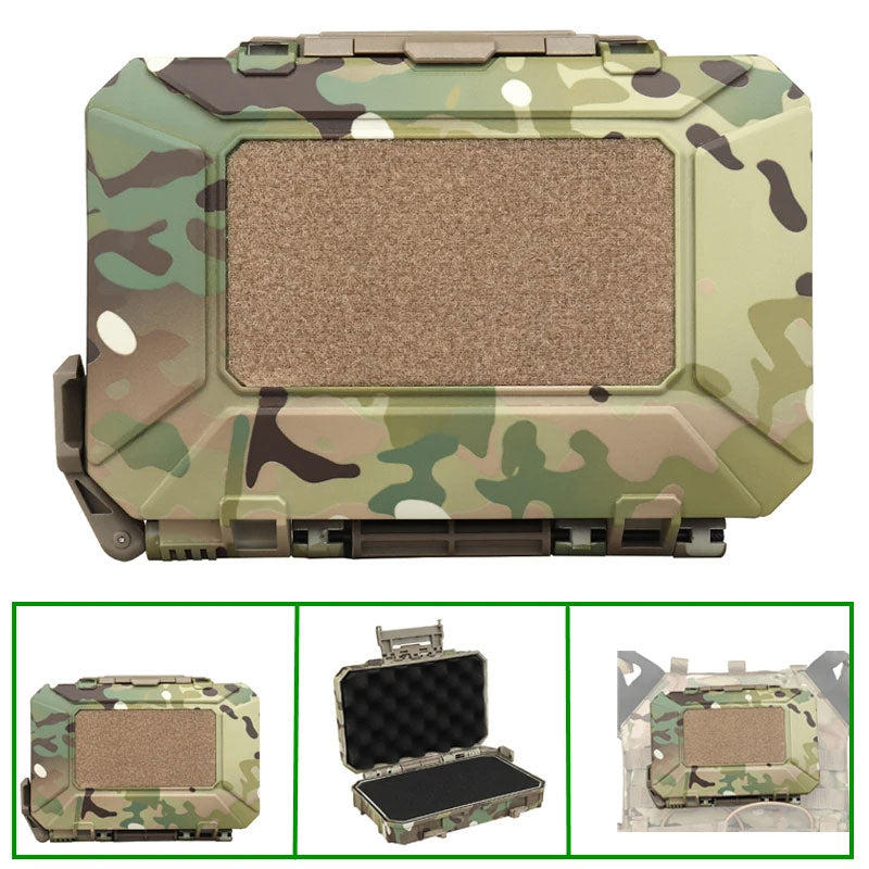 Tactical Waterproof Case Impact Resistance Protective Gear Cases with Double Sponge Shockproof Lockable Equipment Molle Box - V.I.P Digital Presence