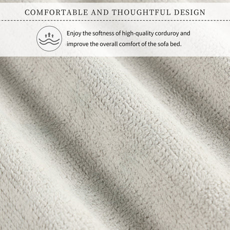 U_STYLE Convertible Soft Cushion Sofa Pull Bed ,for Two People to Sit On - V.I.P Digital Presence