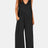 V-Neck Wide Strap Jumpsuit - V.I.P Digital Presence