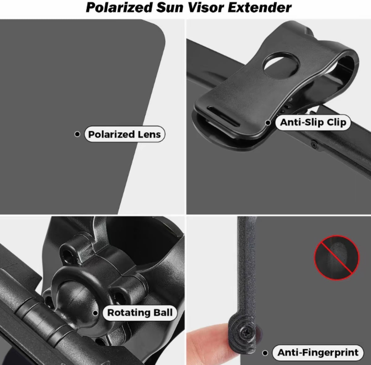 GlareShield Visor Extender