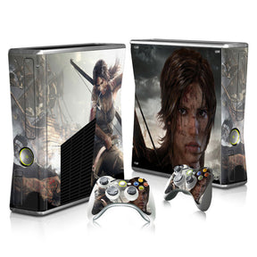 Xbox 360 Slim Full Body Color Membrane Stickers with Scratch-Resistant Protection - V.I.P Digital Presence