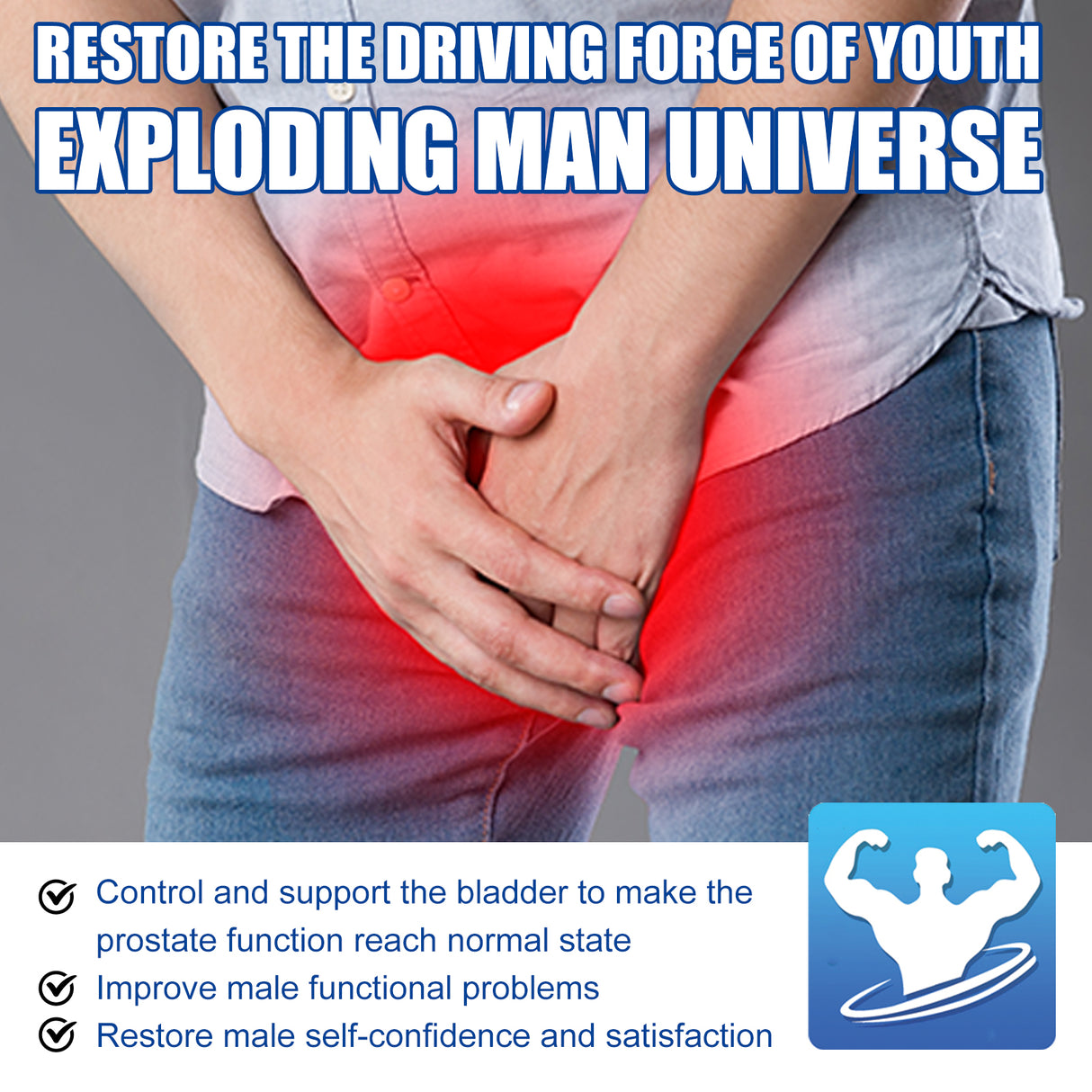 Prostate Herbal Gel For Men To Relieve Prostate Discomfort And Protect Yang Health Body Care - V.I.P Digital Presence