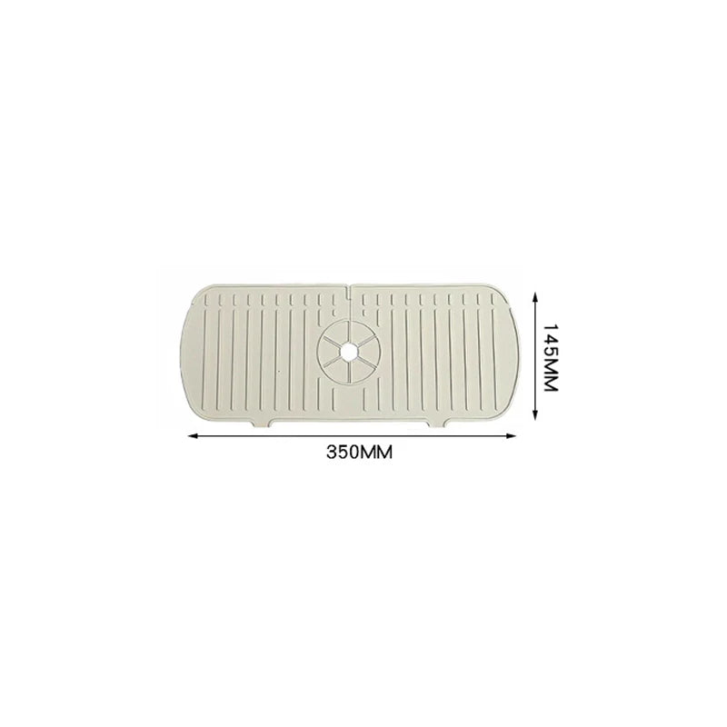 Kitchen Faucet Splash Pad Silicone Sink Faucet Splash Guard Mat Sponge Drain Rack Countertop Protector for Bath Kitchen Gadgets - V.I.P Digital Presence