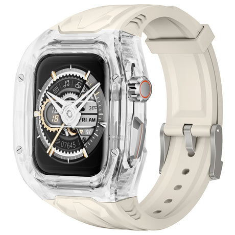 Suitable for Apple Watch triple proof design splicing high-quality silicone strap - V.I.P Digital Presence