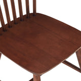 4 dining chairs, walnut wood, rubberwood material, dining chairs, solid wood chairs, solid wood dining table chairs - V.I.P Digital Presence