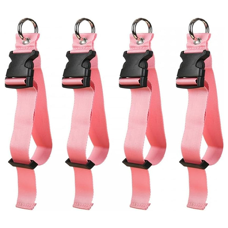 Portable Black Nylon Anti-Theft Luggage Strap, Bag Clip for Multi-Tool, Camping & Hiking - V.I.P Digital Presence