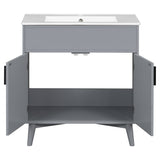Bathroom vanity Set with Sink, Combo Cabinet, Bathroom Storage Cabinet - V.I.P Digital Presence
