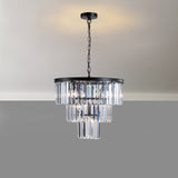 Black Luxury Crystal Chandelier Modern Chandeliers Lights Fixture Hanging Pendant Light Fixture for Dining Room Bedroom - V.I.P Digital Presence