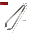 Stainless steel tweezers hair removal clip kitchen multifunctional hair removal tool for chicken and duck hair removal clip - V.I.P Digital Presence