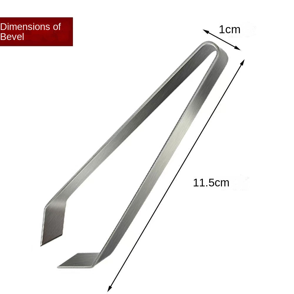 Stainless steel tweezers hair removal clip kitchen multifunctional hair removal tool for chicken and duck hair removal clip - V.I.P Digital Presence