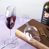 Creative Half Red Wine Cups Multi-use Vintage Tall Wine Glassware Long Stemmed Wine Champagne Glasses - V.I.P Digital Presence
