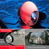 Baseus 2Pcs Car Holder HD Rear View Convex Mirror Auto Rearview Mirror 360 Degree Wide Angle Vehicle Blind Spot Rimless Mirrors - V.I.P Digital Presence