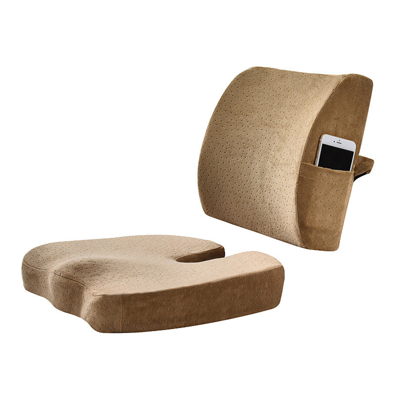 Car Seat Cushion Office Waist Cushion One Set Of Summer Gel Cushion Breathable Seat Cushion Hip Beauty Cushion Set - V.I.P Digital Presence