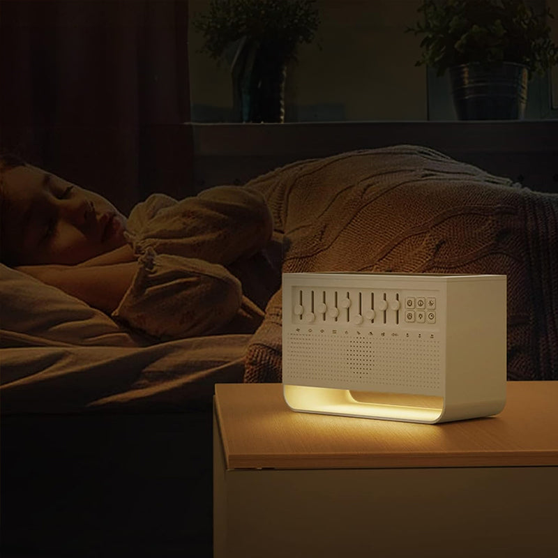 Haut-parleur Bluetooth Portable à bruit blanc, aide au sommeil, veilleuse, humidificateur, Machine tout-en-un, 8 Goup, son natur - V.I.P Digital Presence