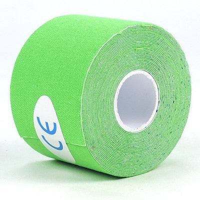 2Size Kinesiology Tape Athletic Tape Sport Recovery Tape Strapping Gym Fitness Tennis Running Knee Muscle Protector Scissor - V.I.P Digital Presence