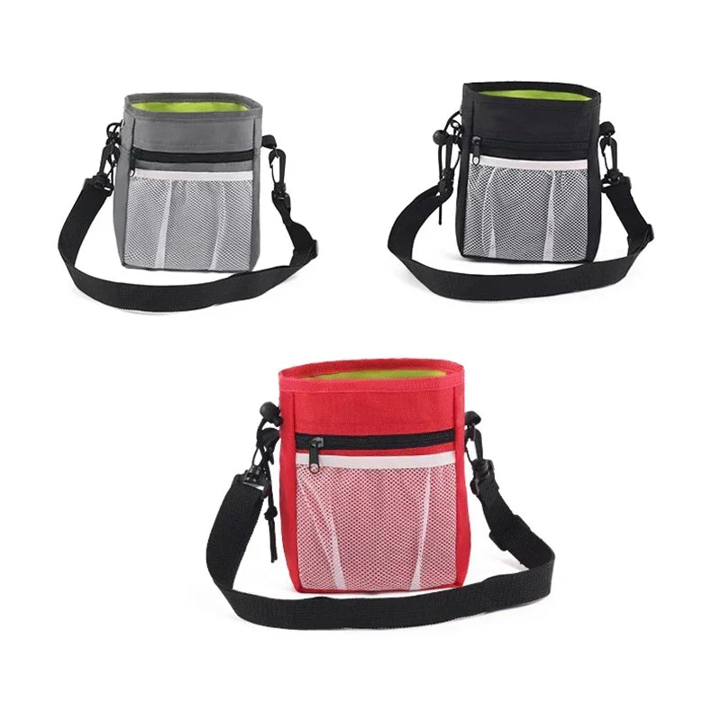 Pet Dog Puppy Training Treat Snack Pet Feed Pocket Pouch Multifunctional Pouch Food Crossbody Bag Pocket Dogwalking Waist Bag - V.I.P Digital Presence