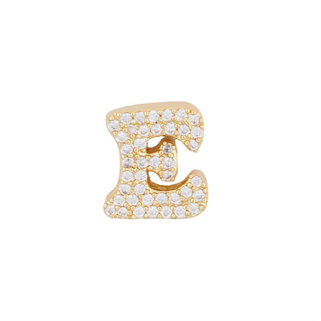 Fashion English 26 letter single pendant gold DIY bracelet necklace accessories - V.I.P Digital Presence