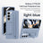 Samsung Fold5 phone case FOLD4 folding screen leather hinge pen slot all inclusive protective cover film, suitable for all in one use - V.I.P Digital Presence