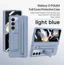Samsung Fold5 phone case FOLD4 folding screen leather hinge pen slot all inclusive protective cover film, suitable for all in one use - V.I.P Digital Presence