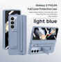 Samsung Fold5 phone case FOLD4 folding screen leather hinge pen slot all inclusive protective cover film, suitable for all in one use - V.I.P Digital Presence