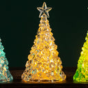 Christmas decoration mini luminous Christmas tree transparent crystal night light cross-border desktop decoration props small gifts - V.I.P Digital Presence