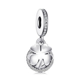 Jewelrypalace 100% 925 Sterling Silver Charms 4 Leaf Clover Charms Beads fit Bracelets Anniversary Gifts Fashion DIY Jewelry - V.I.P Digital Presence
