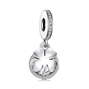 Jewelrypalace 100% 925 Sterling Silver Charms 4 Leaf Clover Charms Beads fit Bracelets Anniversary Gifts Fashion DIY Jewelry - V.I.P Digital Presence
