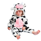 Baby jumpsuit, cow animal shaped pajamas - V.I.P Digital Presence