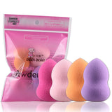 4Pcs/set Mini Beauty Soft Makeup Sponge Puff Face Nose Facial Foundation Base Liquid Powder Blending Drop Shape Cosmetic Tool - V.I.P Digital Presence