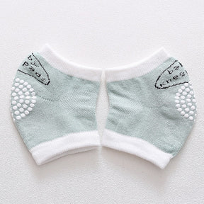 3 pairs of cotton children's knee pads, autumn glue dispensing, anti slip baby knee pads, mesh breathable exercise, baby crawlin - V.I.P Digital Presence