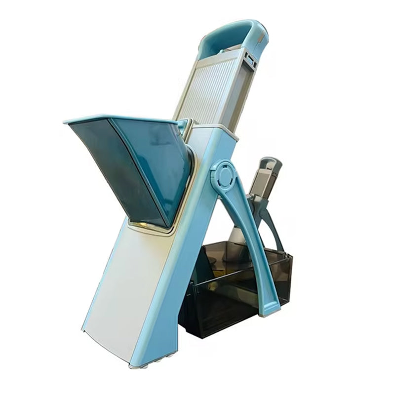 Multifunctional veggie & fruit slicer-grater. Chop, grate, slice potatoes efficiently. Ideal kitchen tool. - V.I.P Digital Presence