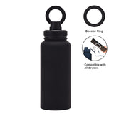 Magnetic Phone Holder Outdoor Large Capacity 1L Wide-Mouth Insulated Stainless Steel Sports Water Bottle - V.I.P Digital Presence