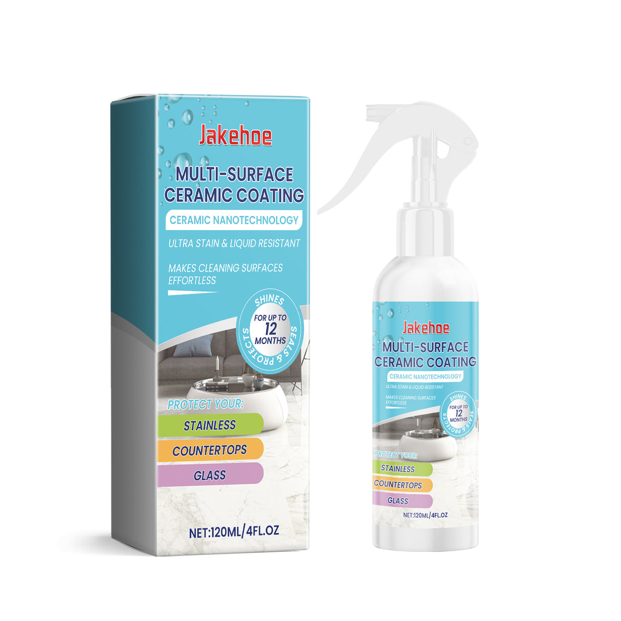 Home Ceramic Coating Spray Interior Tile Cleaning And Polishing Remove Wax Dirt Refurbishing Spray - V.I.P Digital Presence