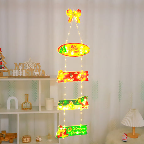 New hanging lights, LED signs, Christmas scene decoration, window display, light string, atmosphere lights - V.I.P Digital Presence