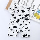 Cotton Newborn Baby Cartoon Short Sleeve Knitted Romper Boy Girl Summer Clothes Bebe Thin Pajamas One Pieces Bodysuit 0-24M - V.I.P Digital Presence