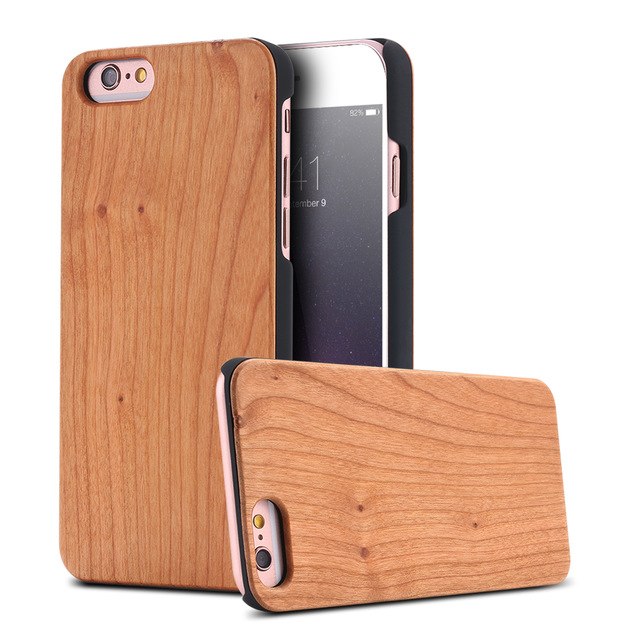 Geniune Bambus Fall Für iPhone 6 6 s Plus 100% Natürliche Holz Abdeckung Für iPhone 5 5 s SE X 7 8 Plus 6 6 s Xr Xs Max Funda Tasche - V.I.P Digital Presence