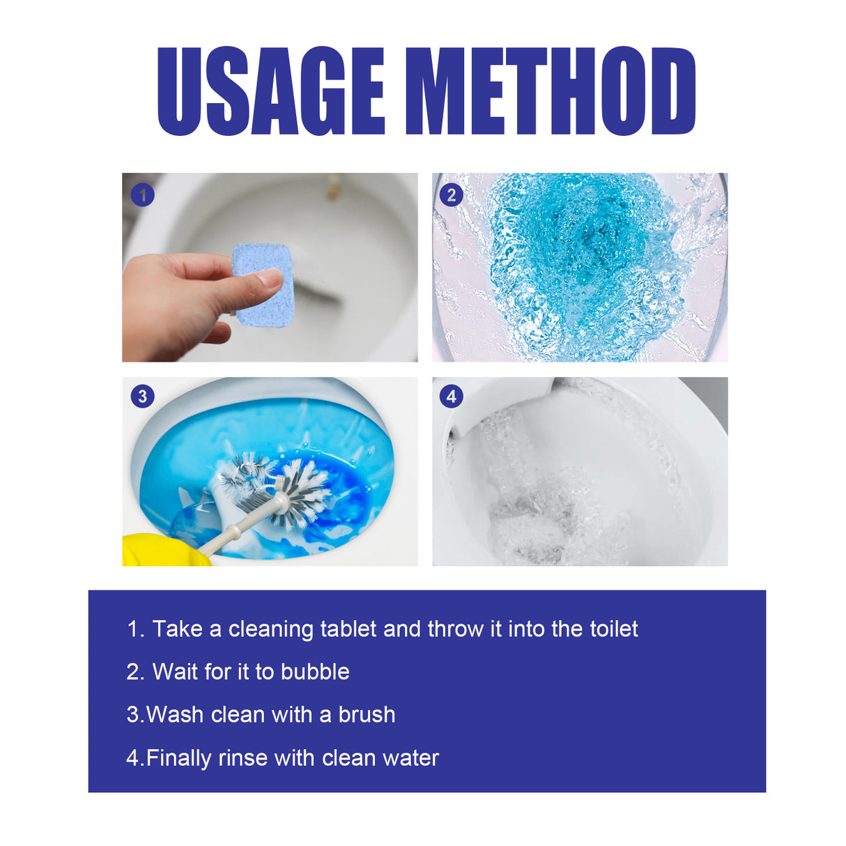 Toilet Cleaner, Clean Toilet Urine Stains And Dirt Remove Odors Household Toilet Cleaner - V.I.P Digital Presence