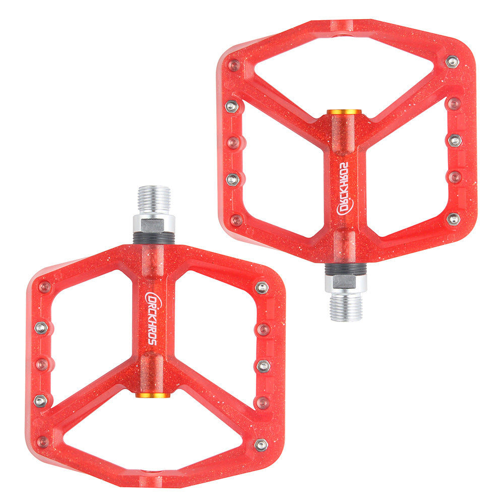 CNC Wide-faced PC Pedal Bicycle Pedal Road Mountain Bike Peilin Anti-Skid Pedal 2 Bearing Pedal - V.I.P Digital Presence